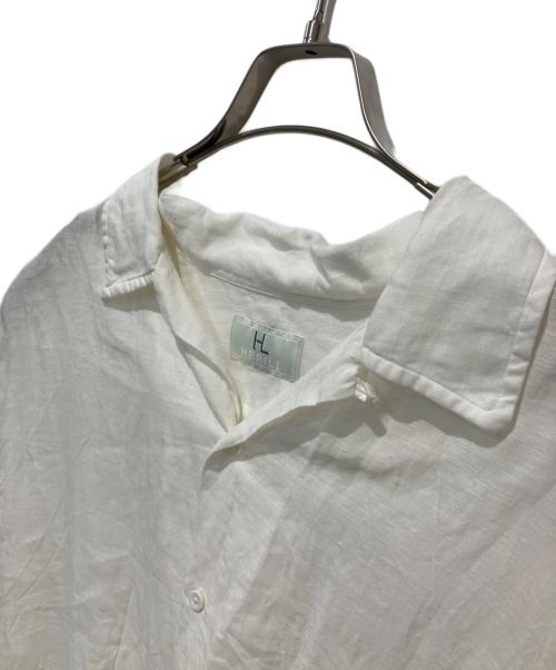 HERILL（ヘリル）HERILL (ヘリル) リネンラミーオープンカラーシャツ ホワイト サイズ:1の古着・服飾アイテム