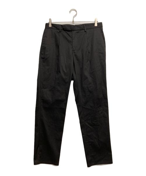 giab's ARCHIVIO（ジャブス アルキヴィオ）giab's ARCHIVIO (ジャブス アルキヴィオ) タックパンツ ブラック サイズ:48の古着・服飾アイテム