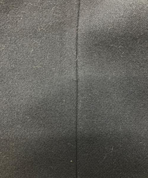 FRAY ID（フレイ アイディー）FRAY ID (フレイ アイディー) ウールリバーバルマカンコート ネイビーの古着・服飾アイテム