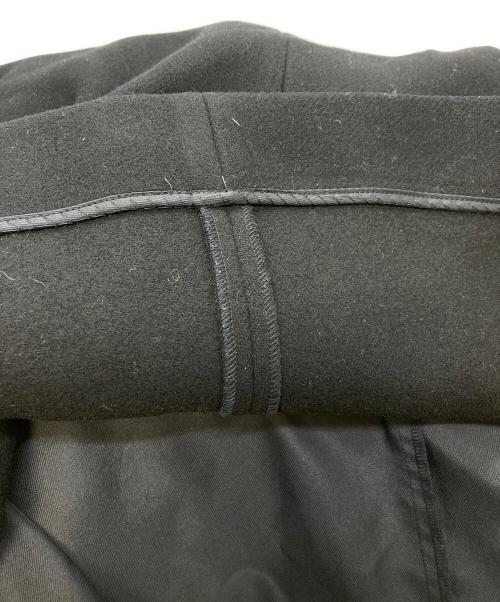 FRAY ID（フレイ アイディー）FRAY ID (フレイ アイディー) ウールリバーバルマカンコート ネイビーの古着・服飾アイテム