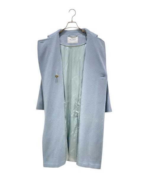 MaxMara（マックスマーラ）MaxMara (マックスマーラ) マニュエラアイコンコート ライトブルー サイズ:34の古着・服飾アイテム