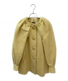 LUDLOW（ラドロー）の古着「ミモザ ウール ケープ コート」｜イエロー