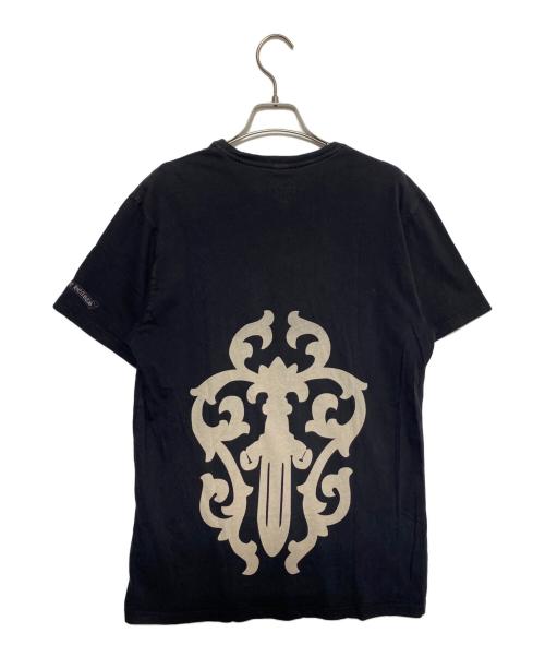 CHROME HEARTS（クロムハーツ）CHROME HEARTS (クロムハーツ) ダガーTシャツ ブラック サイズ:Sの古着・服飾アイテム