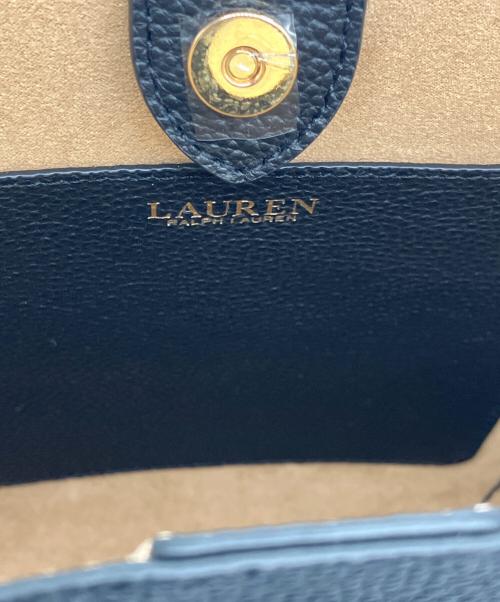 LAUREN RALPH LAUREN（ローレンラルフローレン）LAUREN RALPH LAUREN (ローレンラルフローレン) ペブルド レザー スモール Cameryn トート バッグ　WALRBAG0G620341 サイズ:- 未使用品の古着・服飾アイテム
