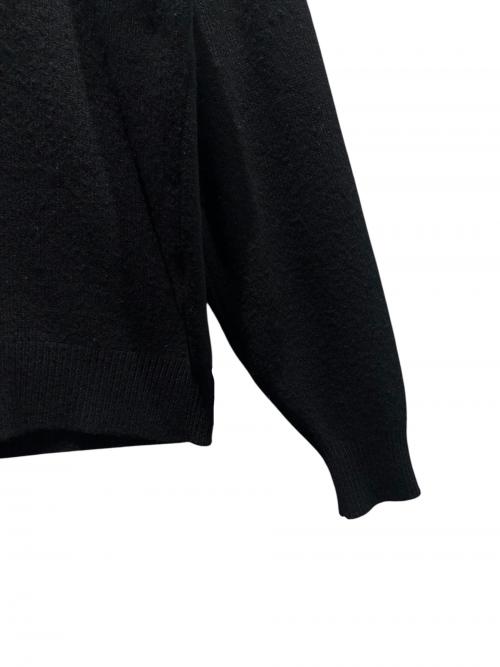 COMOLI（コモリ）COMOLI (コモリ) ラムズウールクルーネックニット ブラック サイズ:2の古着・服飾アイテム