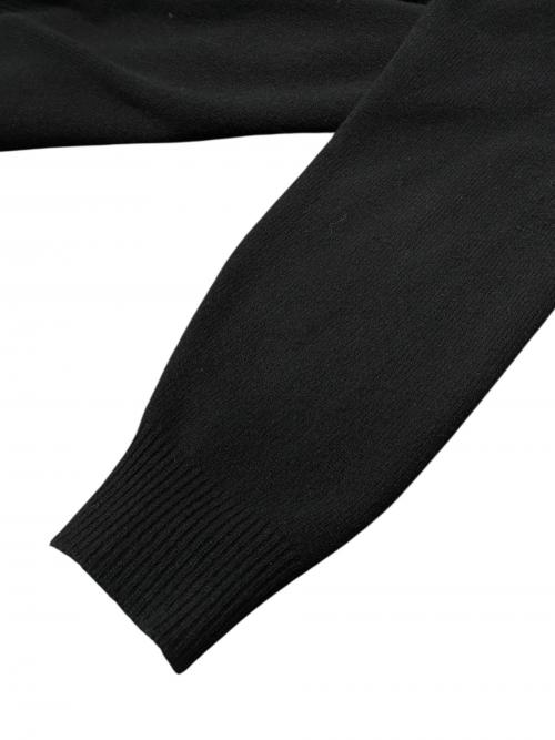COMOLI（コモリ）COMOLI (コモリ) ラムズウールクルーネックニット ブラック サイズ:3の古着・服飾アイテム