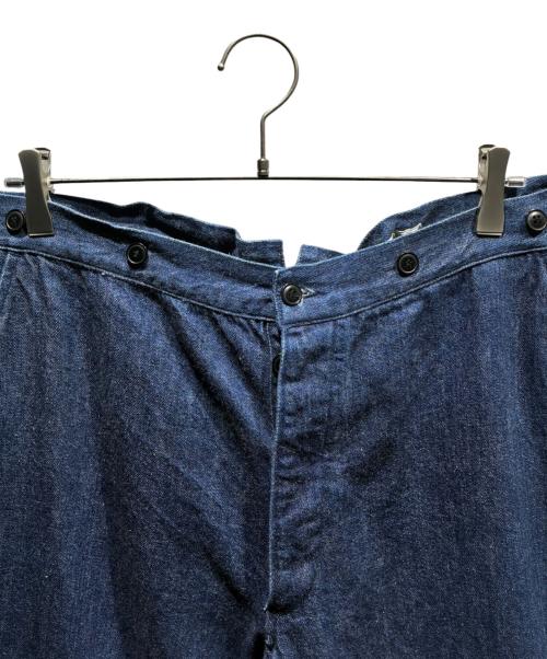 COMOLI（コモリ）COMOLI (コモリ) デニムオーバーパンツ インディゴ サイズ:3の古着・服飾アイテム