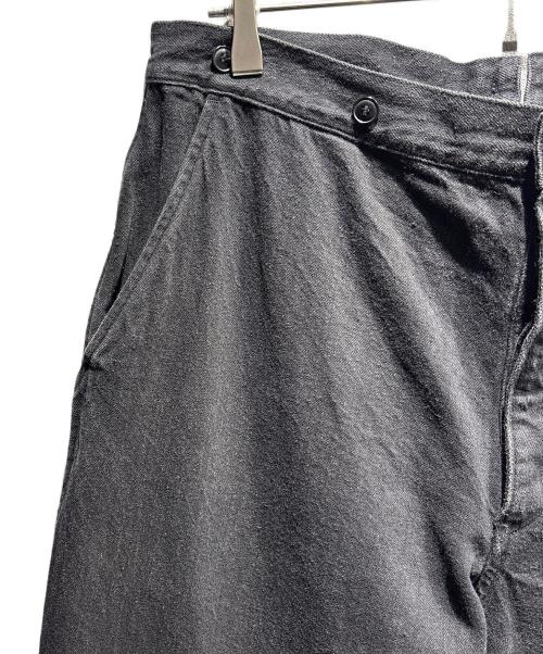 COMOLI（コモリ）COMOLI (コモリ) デニムオーバーパンツ ブラック サイズ:3の古着・服飾アイテム