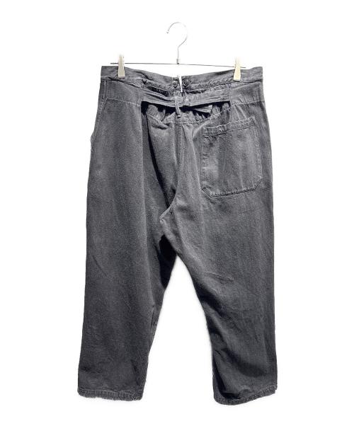 COMOLI（コモリ）COMOLI (コモリ) デニムオーバーパンツ ブラック サイズ:3の古着・服飾アイテム