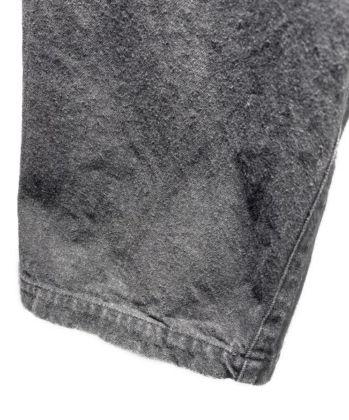 COMOLI（コモリ）COMOLI (コモリ) デニムオーバーパンツ ブラック サイズ:3の古着・服飾アイテム