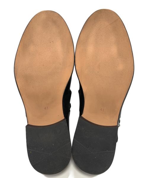 BEAMS（ビームス）BEAMS (ビームス) スコッチレザーグルカサンダル ブラック サイズ:SIZE41の古着・服飾アイテム