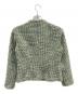 Sybilla (シビラ) ニーブツイードノーカラージャケット グリーン サイズ:M：7000円