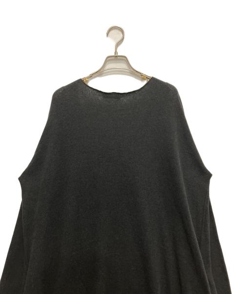 album di famiglia（アルバム ディ ファミリア）album di famiglia (アルバム ディ ファミリア) ニットワンピース チャコールグレー サイズ:Lの古着・服飾アイテム