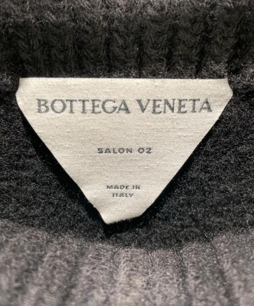 BOTTEGA VENETA（ボッテガベネタ）BOTTEGA VENETA (ボッテガベネタ) ニットハイネックベスト ブラック サイズ:Sの古着・服飾アイテム