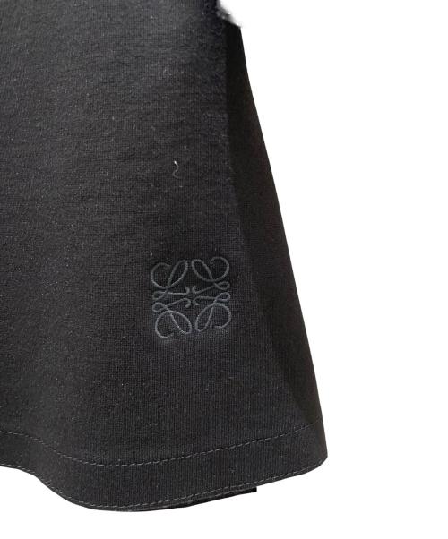 LOEWE（ロエベ）LOEWE (ロエベ) アナグラム ボートネックカットソー ブラック サイズ:34の古着・服飾アイテム
