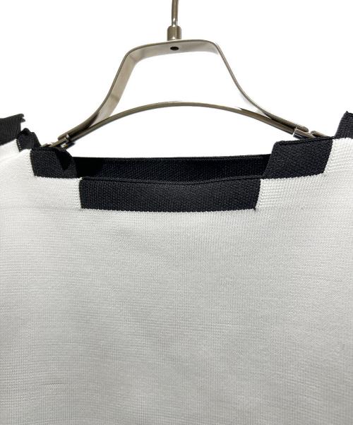 LOEWE（ロエベ）LOEWE (ロエベ) Pixelated Top/ピクセレイテッド トップス/S540Y14KCO ホワイト サイズ:XSの古着・服飾アイテム