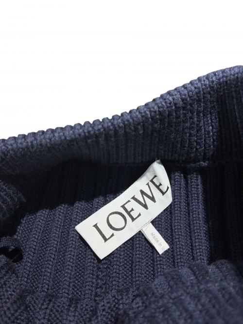 LOEWE（ロエベ）LOEWE (ロエベ) ミッドライズフレアトラウザー/S540Y1MK01 ネイビー サイズ:XSの古着・服飾アイテム