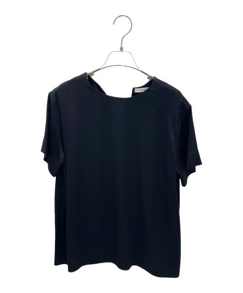 CELINE（セリーヌ）CELINE (セリーヌ) バックスリットブラウス ブラック サイズ:40の古着・服飾アイテム