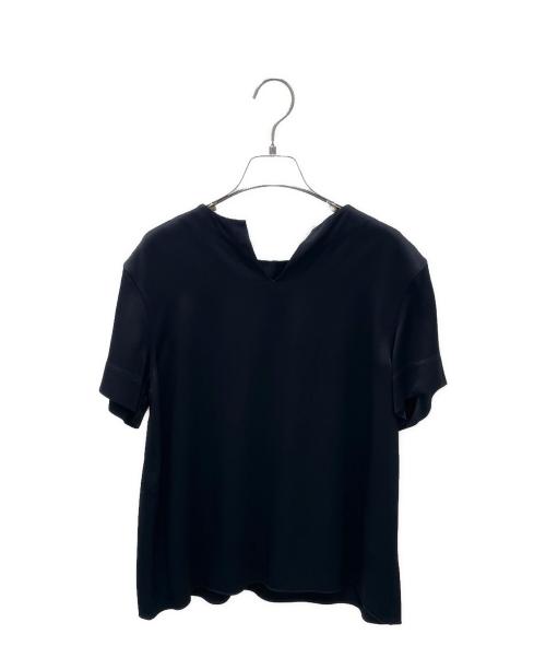 CELINE（セリーヌ）CELINE (セリーヌ) バックスリットブラウス ブラック サイズ:40の古着・服飾アイテム