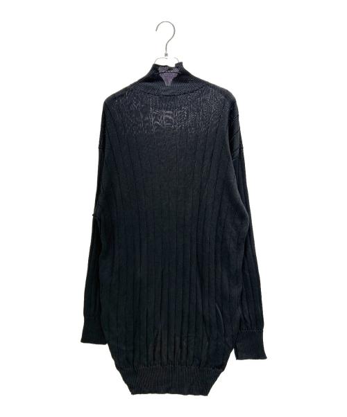 BALENCIAGA（バレンシアガ）BALENCIAGA (バレンシアガ) Silk Blend Oversize Sweater 694253 ブラック サイズ:2の古着・服飾アイテム