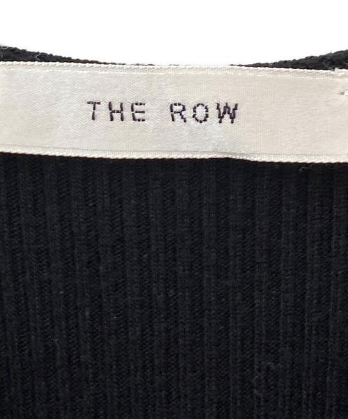 THE ROW（ザ ロウ）THE ROW (ザ ロウ) リブノースリーブマキシドレス ブラック サイズ:Ｓ　の古着・服飾アイテム