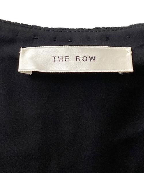 THE ROW（ザ ロウ）THE ROW (ザ ロウ) ギャザーワンピース ブラック サイズ:XSの古着・服飾アイテム