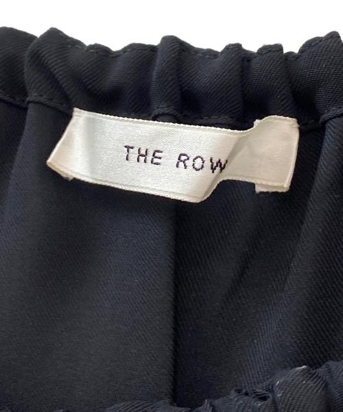 THE ROW（ザ ロウ）THE ROW (ザ ロウ) ギャザーマキシドレス ブラック サイズ:XSの古着・服飾アイテム