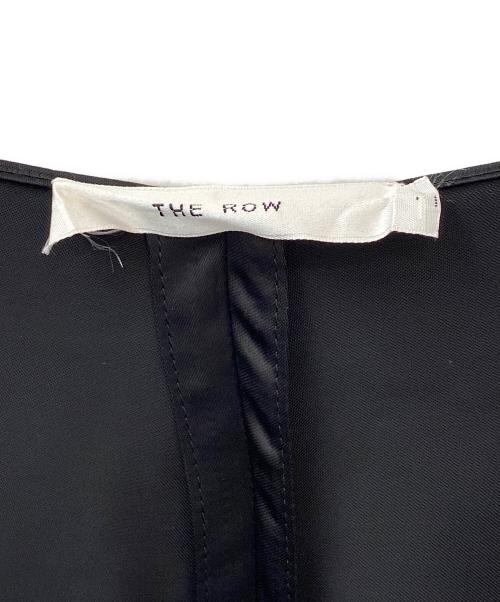 THE ROW（ザ ロウ）THE ROW (ザ ロウ) サテンマキシドレス ブラック サイズ:Ｍの古着・服飾アイテム