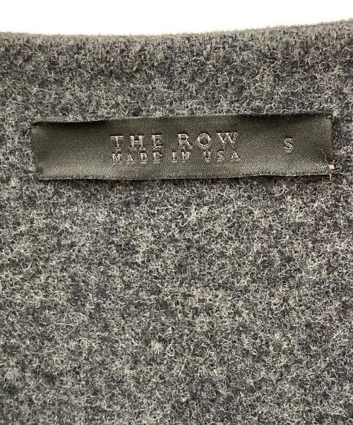 THE ROW（ザ ロウ）THE ROW (ザ ロウ) ガウンコート ブラック サイズ:Sの古着・服飾アイテム
