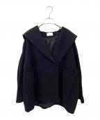 THE ROWザ ロウ）の古着「フーデッドショートコート」｜ブラック