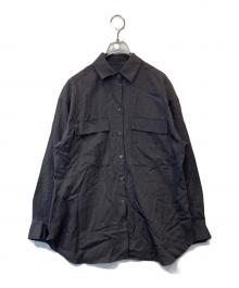 BABYLONE（バビロン）の古着「ツイルニドムタンブラーシャツ」｜グレー