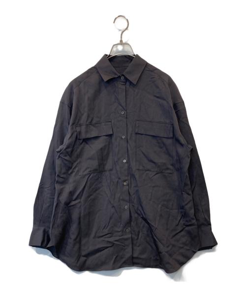 BABYLONE（バビロン）BABYLONE (バビロン) ツイルニドムタンブラーシャツ グレー サイズ: Freeの古着・服飾アイテム