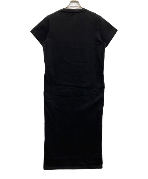 BRILL（ブリル）BRILL (ブリル) ロングTシャツワンピース ブラック サイズ:38の古着・服飾アイテム
