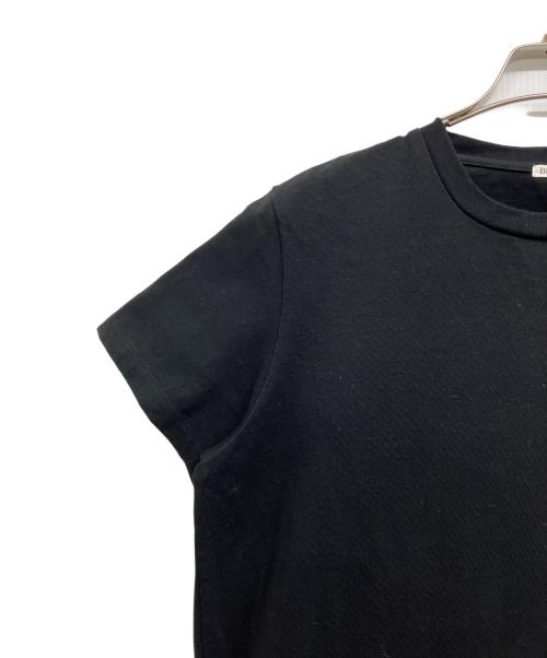 BRILL（ブリル）BRILL (ブリル) ロングTシャツワンピース ブラック サイズ:38の古着・服飾アイテム