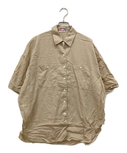 Spick and Span（スピック＆スパン）Spick and Span (スピック＆スパン) コットンリネンハーフスリーブシャツ ベージュ サイズ:Freeの古着・服飾アイテム