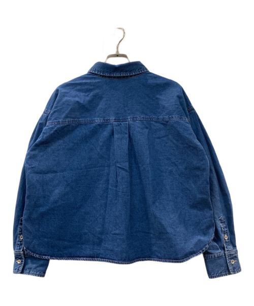 SHIPS（シップス）SHIPS (シップス) ショート丈デニムシャツ インディゴ サイズ:ONE　SIZEの古着・服飾アイテム