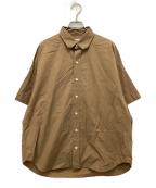 Plageプラージュ）の古着「Roll Up Cuffs シャツ」｜ブラウン