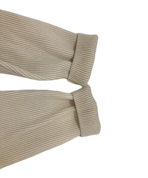 AURALEE（オーラリー）AURALEE (オーラリー) SUPER FINE WOOL RIB KNIT V NECK P/O ベージュ サイズ:1の古着・服飾アイテム