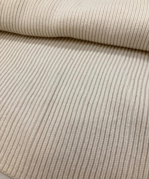 AURALEE（オーラリー）AURALEE (オーラリー) SUPER FINE WOOL RIB KNIT V NECK P/O ベージュ サイズ:1の古着・服飾アイテム