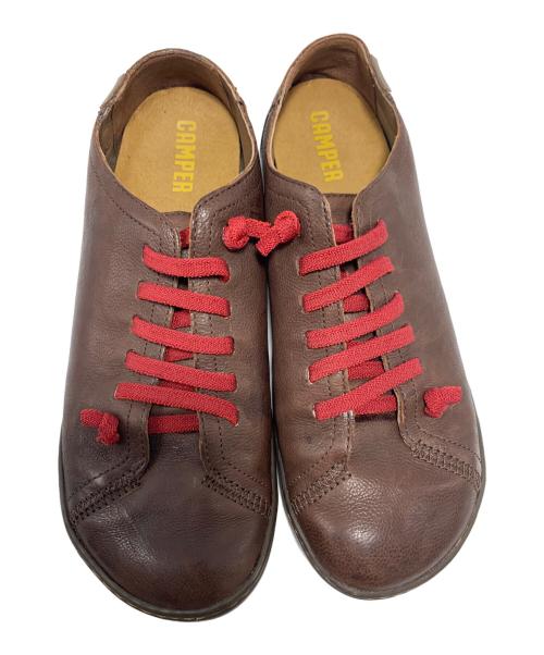 CAMPER（カンペール）CAMPER (カンペール) レザーシューズ ブラウン サイズ:SIZE39の古着・服飾アイテム