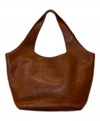 gentenゲンテン）の古着「レザートートバッグ」｜ブラウン