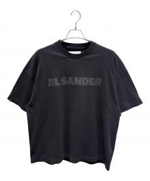 JIL SANDER（ジルサンダー）の古着「オーバーサイズロゴTシャツ」｜ブラック