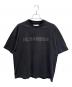 JIL SANDER（ジルサンダー）の古着「オーバーサイズロゴTシャツ」｜ブラック
