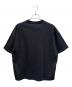 JIL SANDER (ジルサンダー) オーバーサイズロゴTシャツ ブラック サイズ:M：28000円