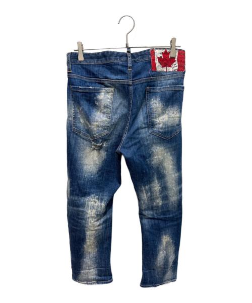 DSQUARED2（ディースクエアード）DSQUARED2 (ディースクエアード) Big Brother Jean　S74LB1041 インディゴ サイズ:46の古着・服飾アイテム
