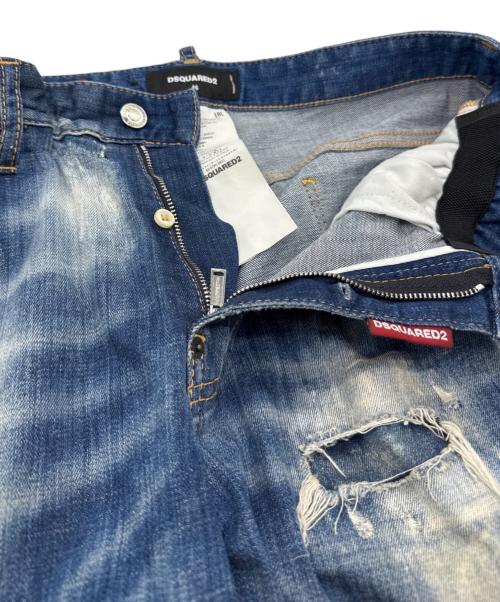 DSQUARED2（ディースクエアード）DSQUARED2 (ディースクエアード) Big Brother Jean　S74LB1041 インディゴ サイズ:46の古着・服飾アイテム