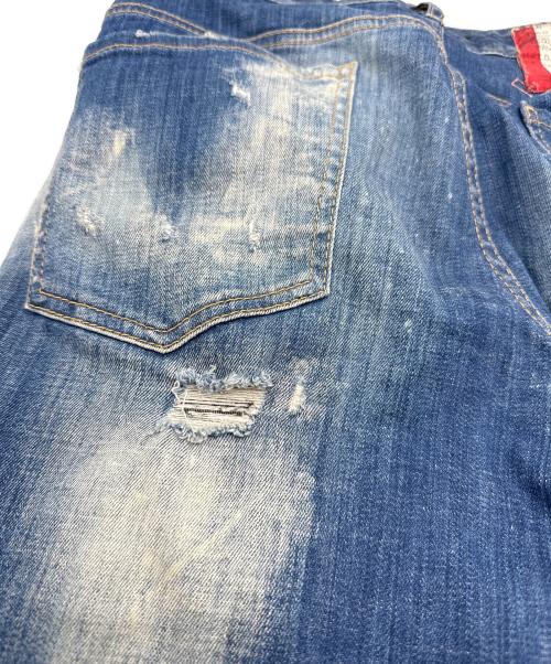 DSQUARED2（ディースクエアード）DSQUARED2 (ディースクエアード) Big Brother Jean　S74LB1041 インディゴ サイズ:46の古着・服飾アイテム