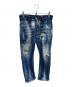 DSQUARED2（ディースクエアード）の古着「Big Brother Jean　S74LB1041」｜インディゴ