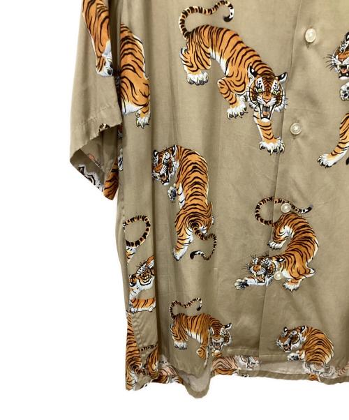 WACKO MARIA（ワコマリア）WACKO MARIA (ワコマリア) TIM LEHI (ティム リーハイ) HAWAIIAN SHIRT S/S ベージュ×オレンジ サイズ:Mの古着・服飾アイテム