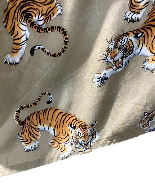 WACKO MARIA（ワコマリア）WACKO MARIA (ワコマリア) TIM LEHI (ティム リーハイ) HAWAIIAN SHIRT S/S ベージュ×オレンジ サイズ:Mの古着・服飾アイテム